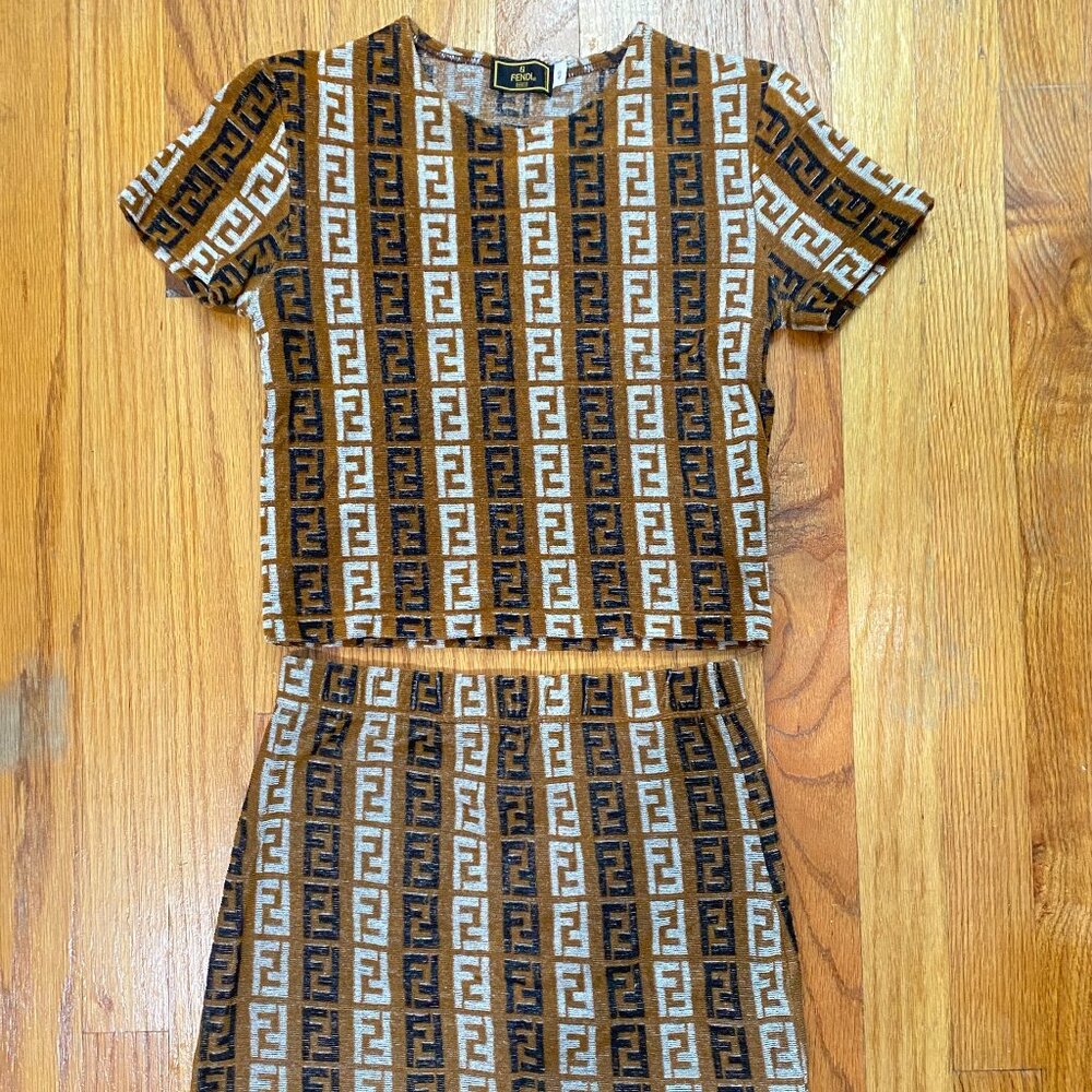 Vintage Fendi Monogram Set